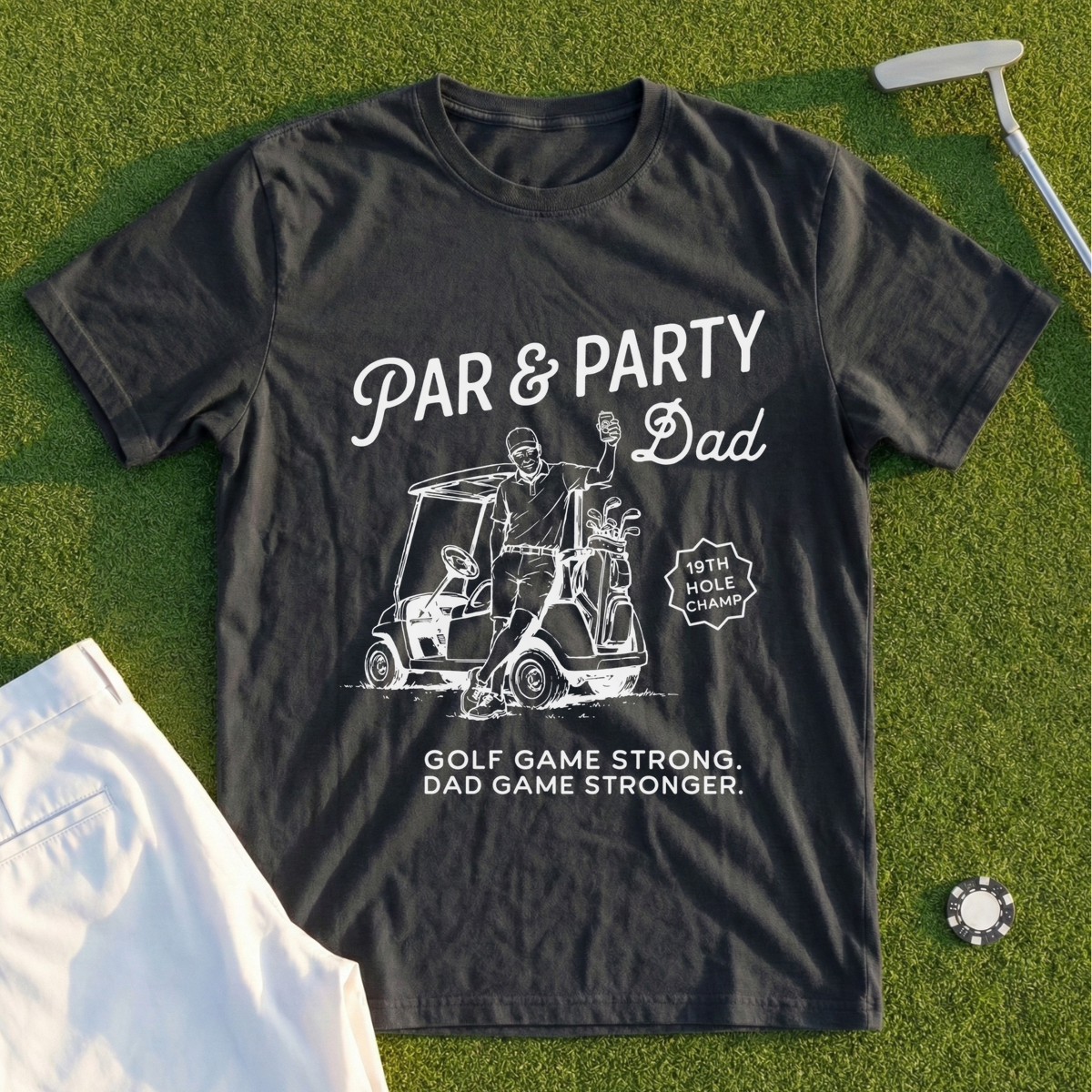 Par and Party Dad Tee