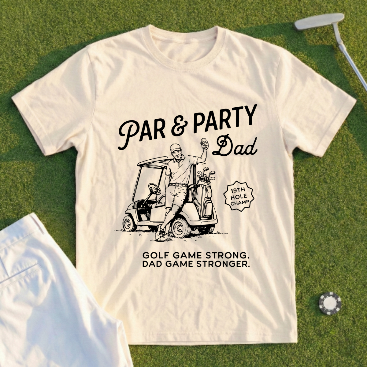 Par and Party Dad Tee
