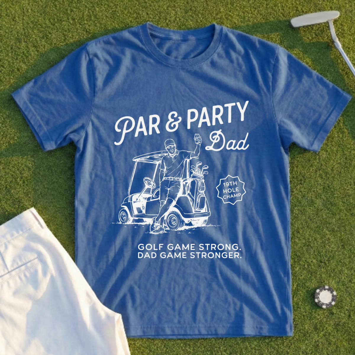 Par and Party Dad Tee