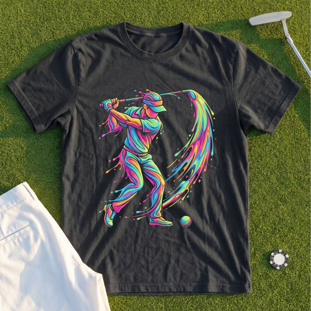 Pastel Splash Swing Tee
