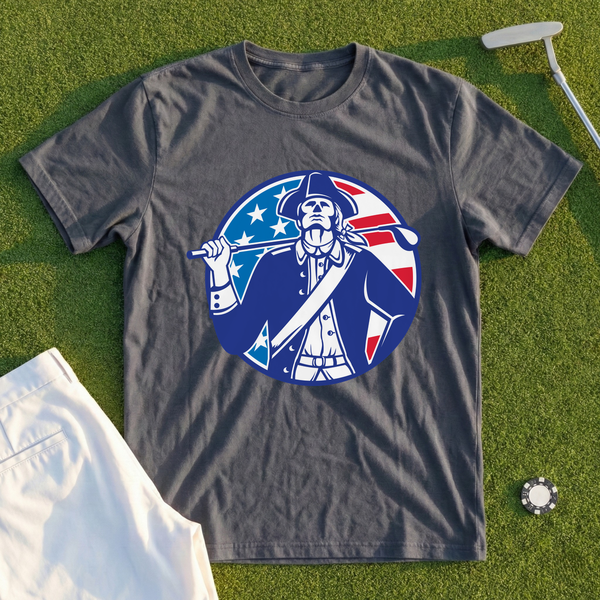 Patriot Golfer Crest Tee