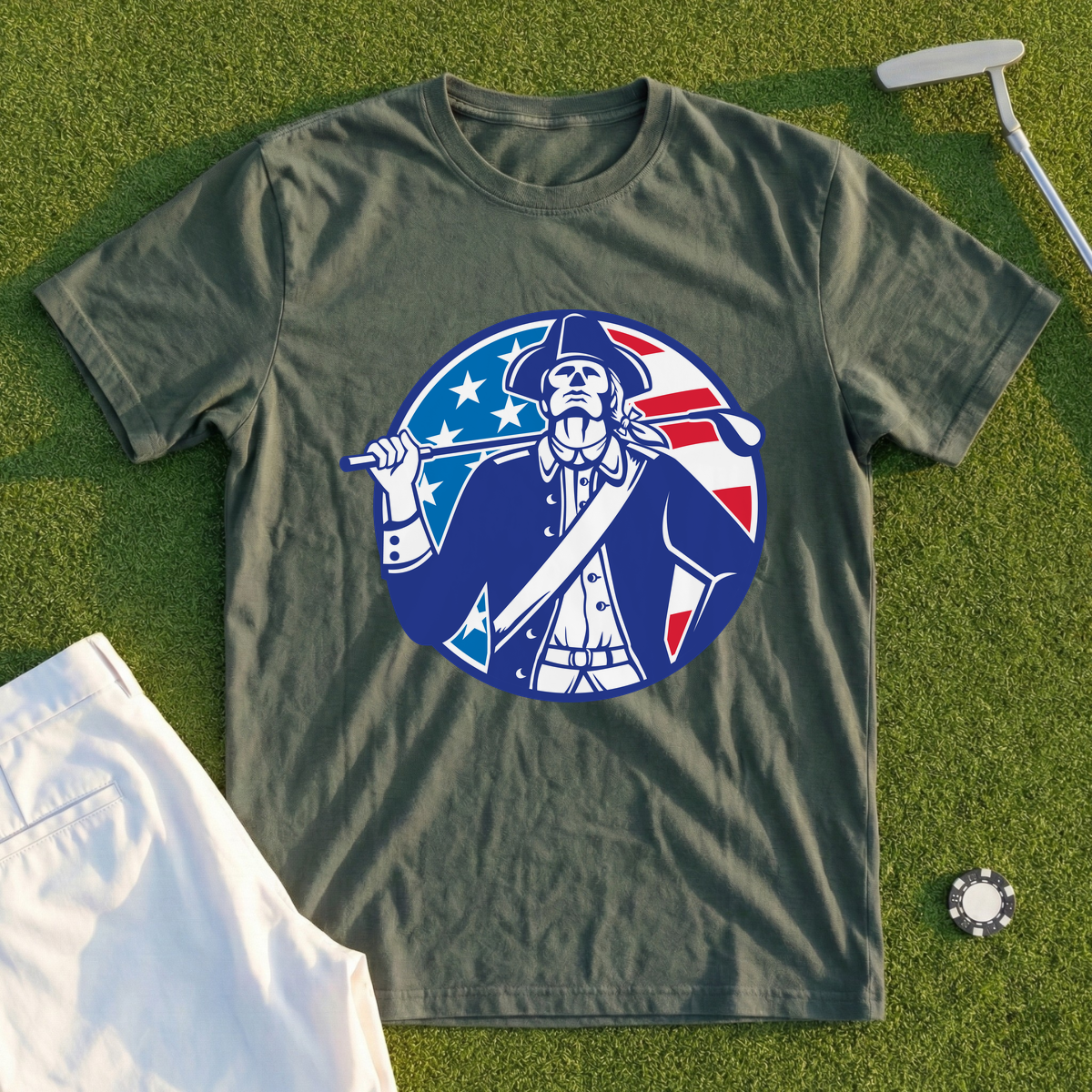 Patriot Golfer Crest Tee