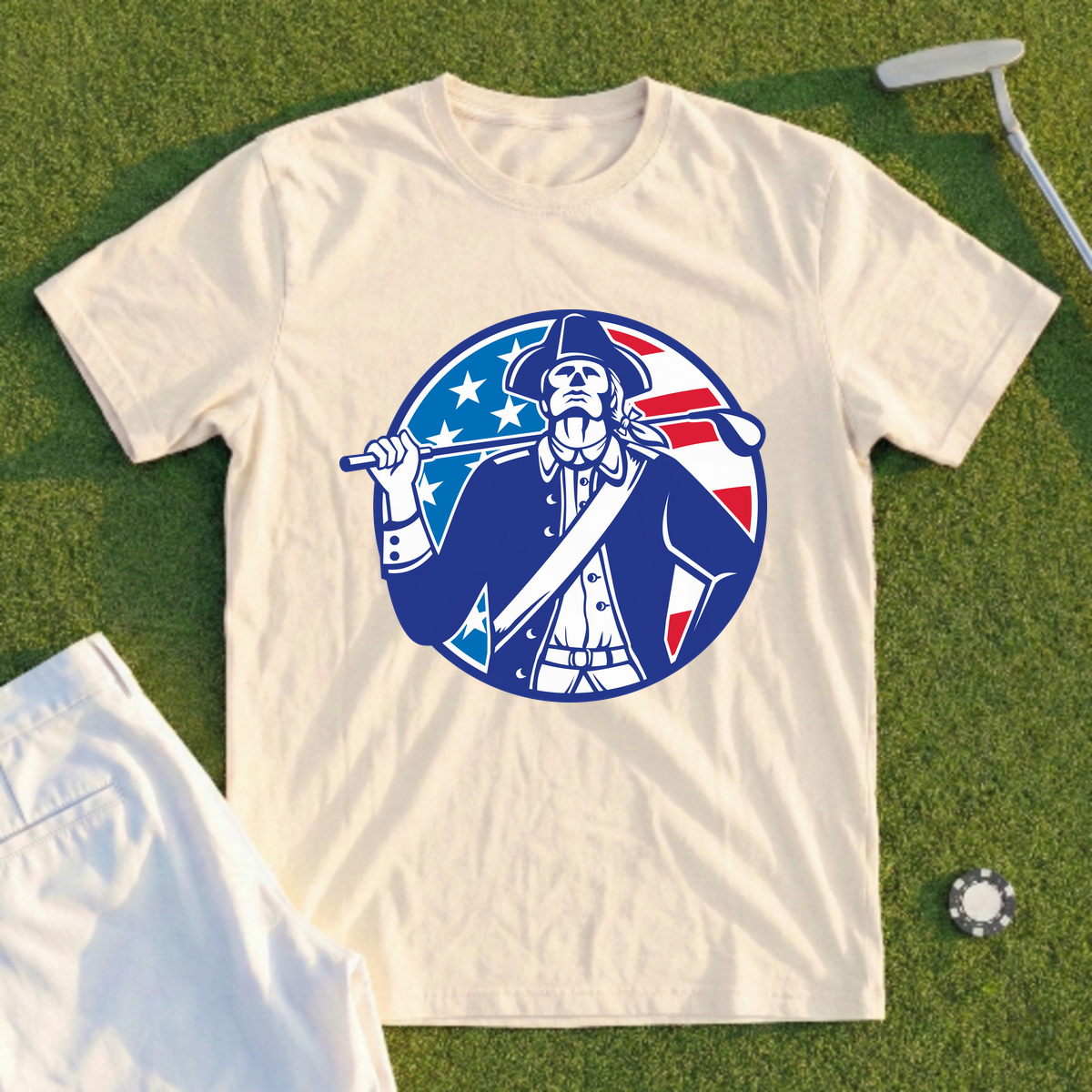 Patriot Golfer Crest Tee