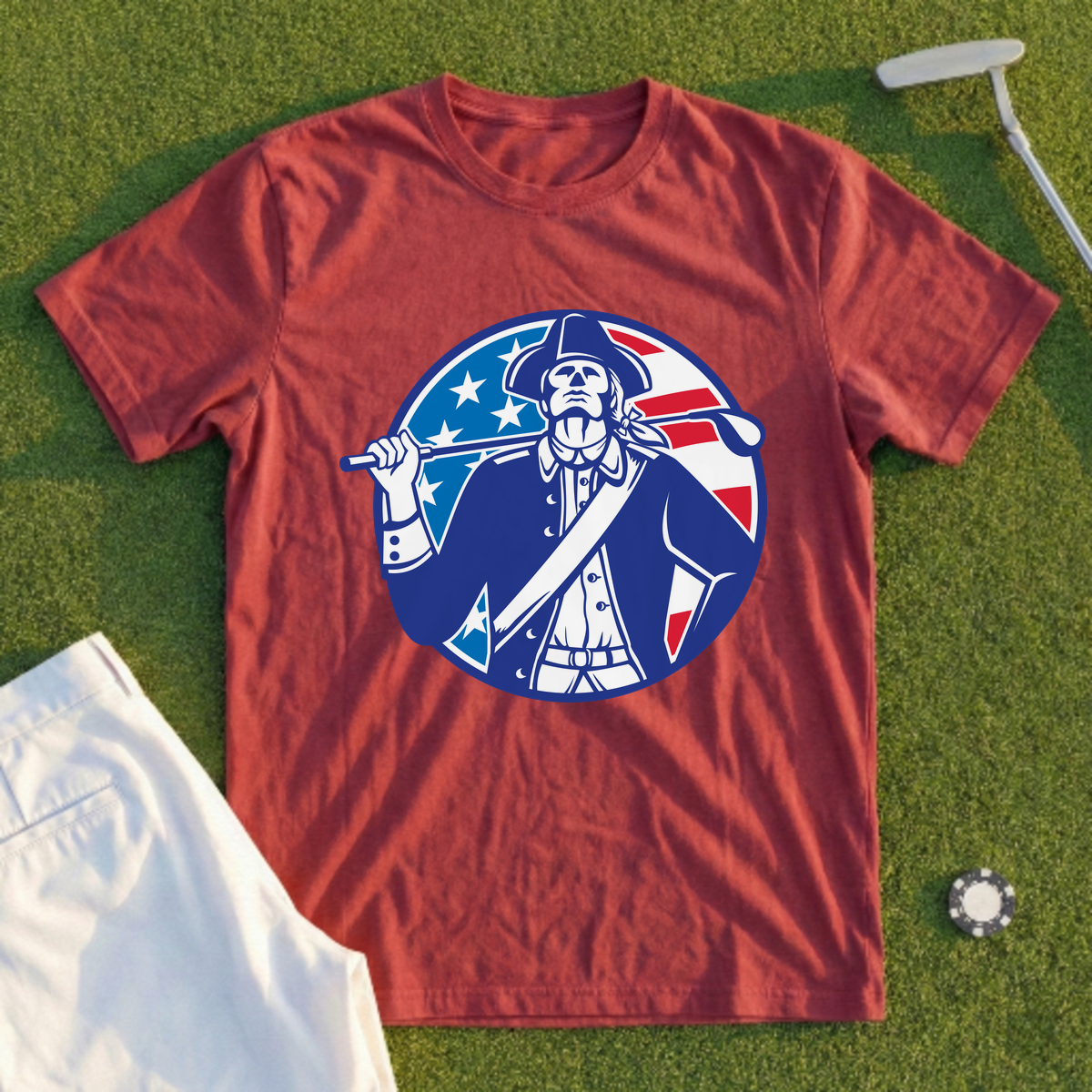 Patriot Golfer Crest Tee
