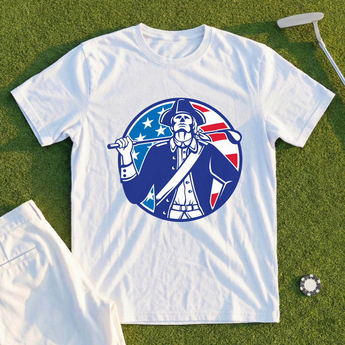 Patriot Golfer Crest Tee
