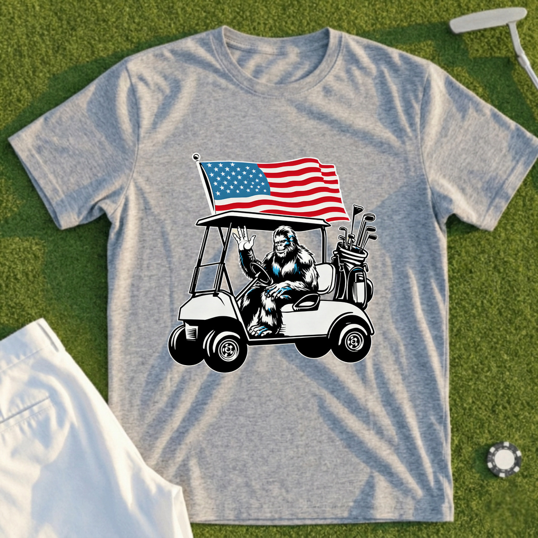 Patriotic Sasquatch Tee
