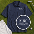 Personalized Country Club Performance Polo