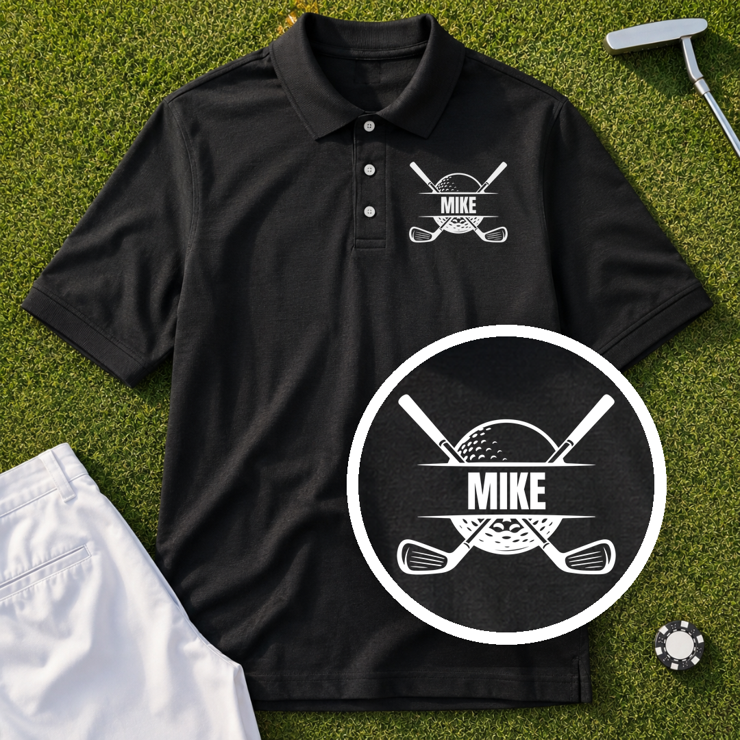 Personalized Crest Performance Polo