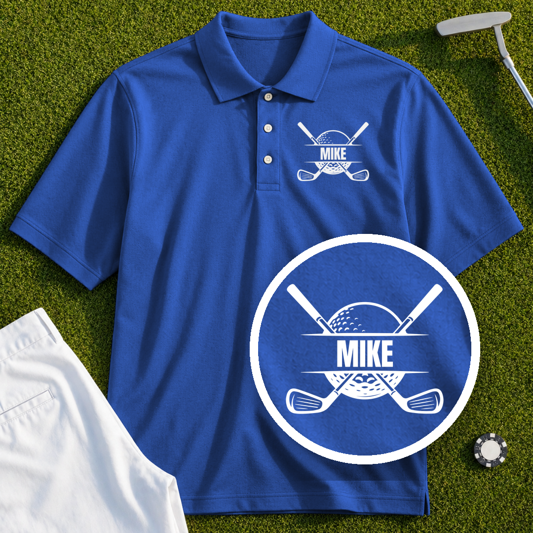 Personalized Crest Performance Polo