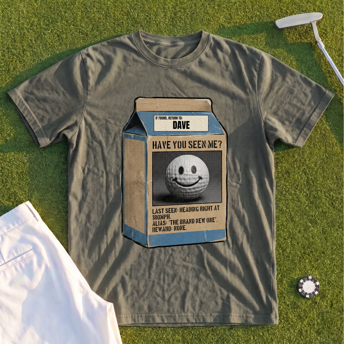 Personalized Have You Seen Me Premium Tee