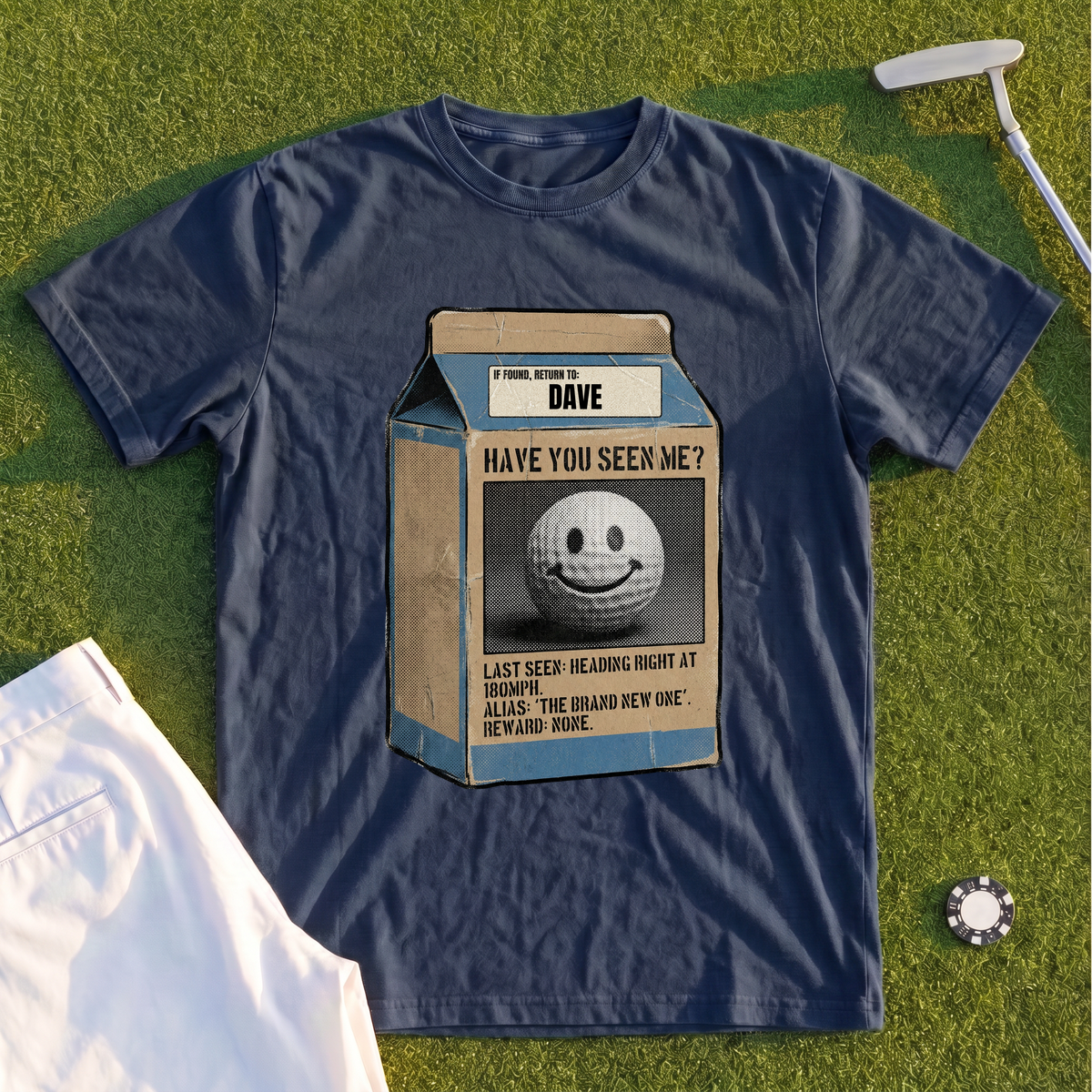 Personalized Have You Seen Me Premium Tee