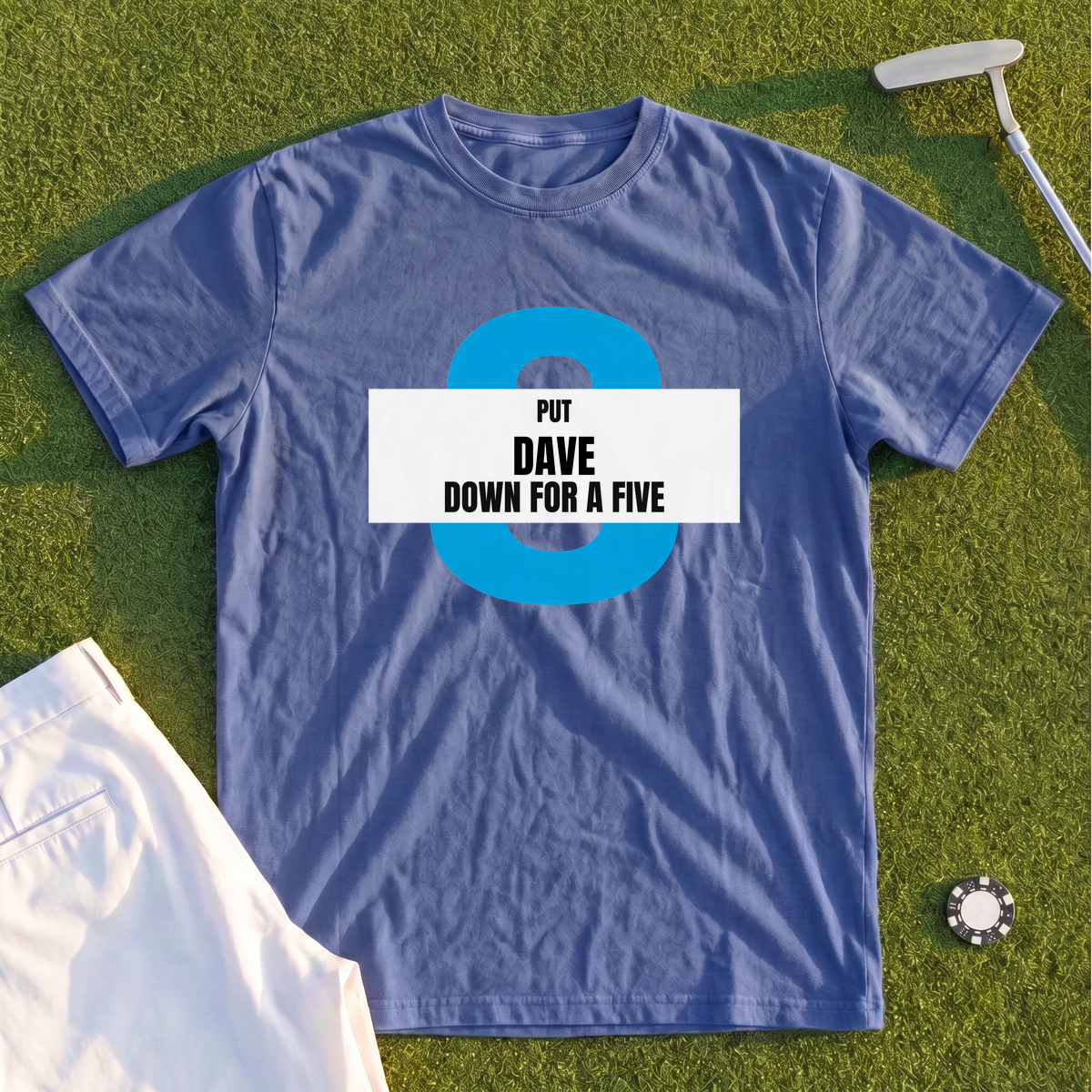 Personalized Put Me Down For A Five Premium Tee