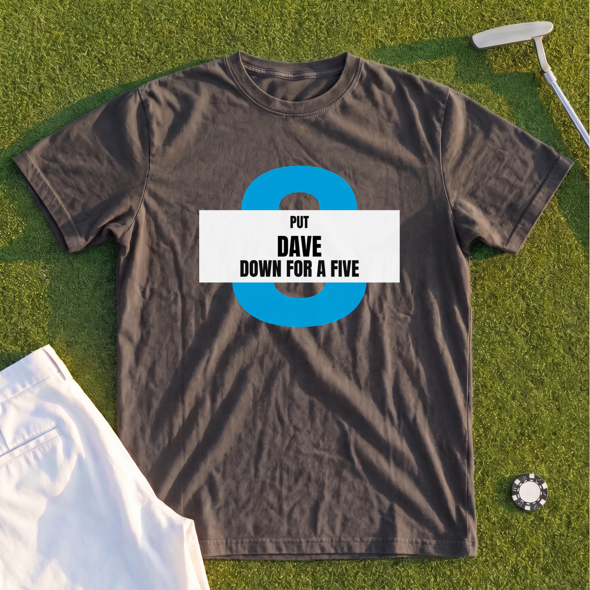 Personalized Put Me Down For A Five Premium Tee