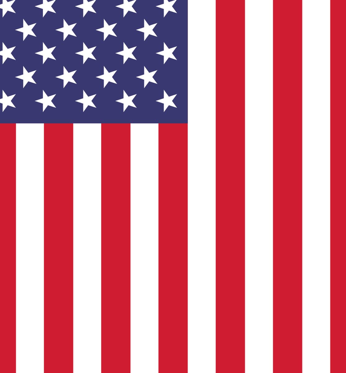 American Flag Performance Print Polo, all-over print, flat lay