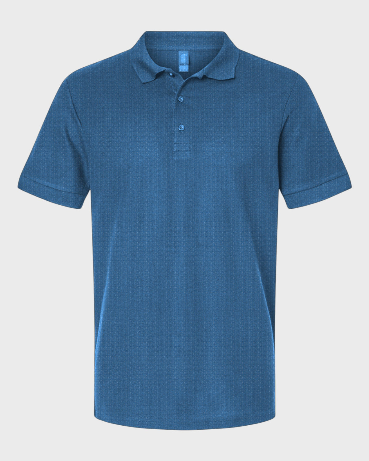 Da Vinci Blueprint Performance Print Polo, all-over print, flat lay
