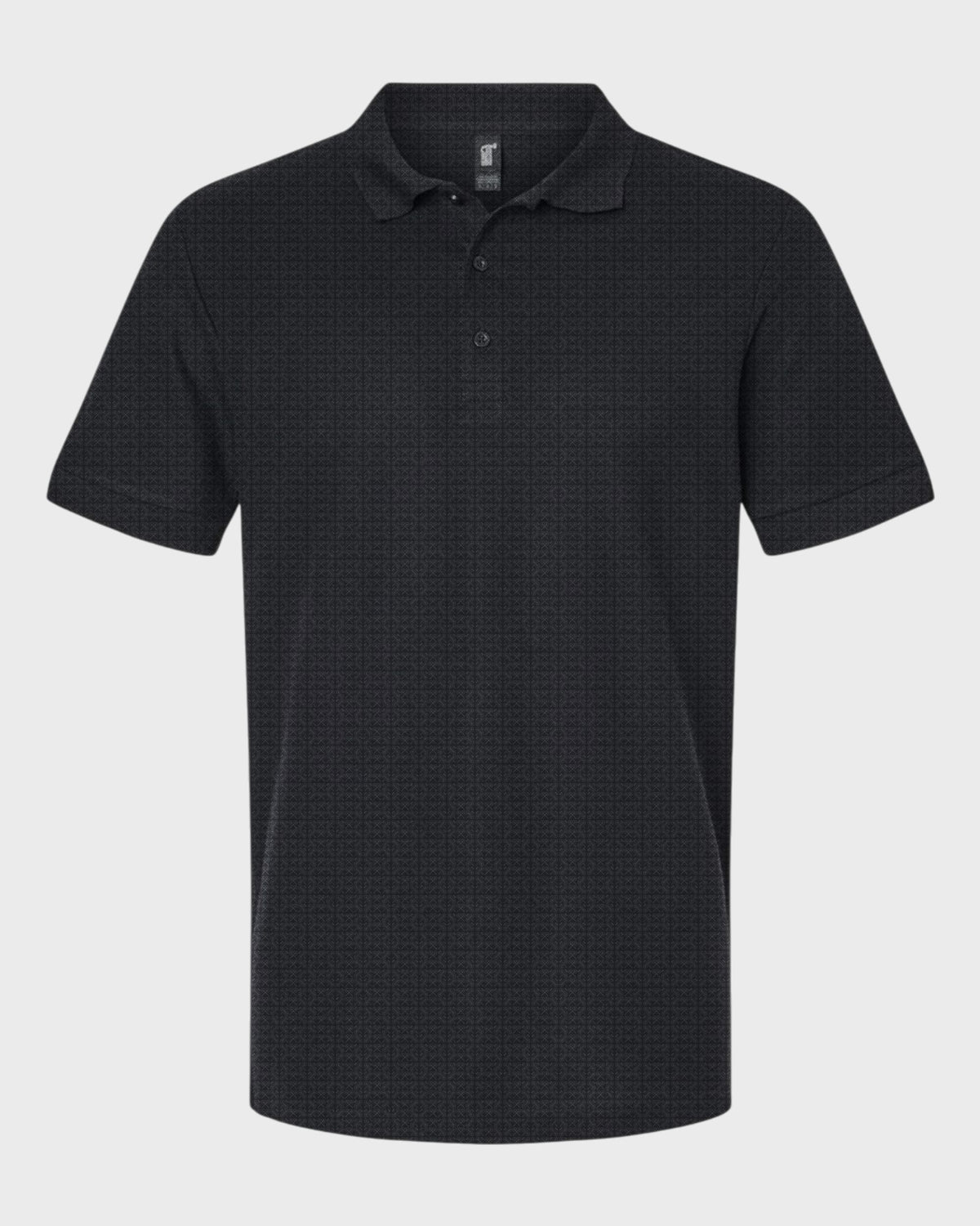 Lucky Clubs Performance Print Polo, all-over print, flat lay