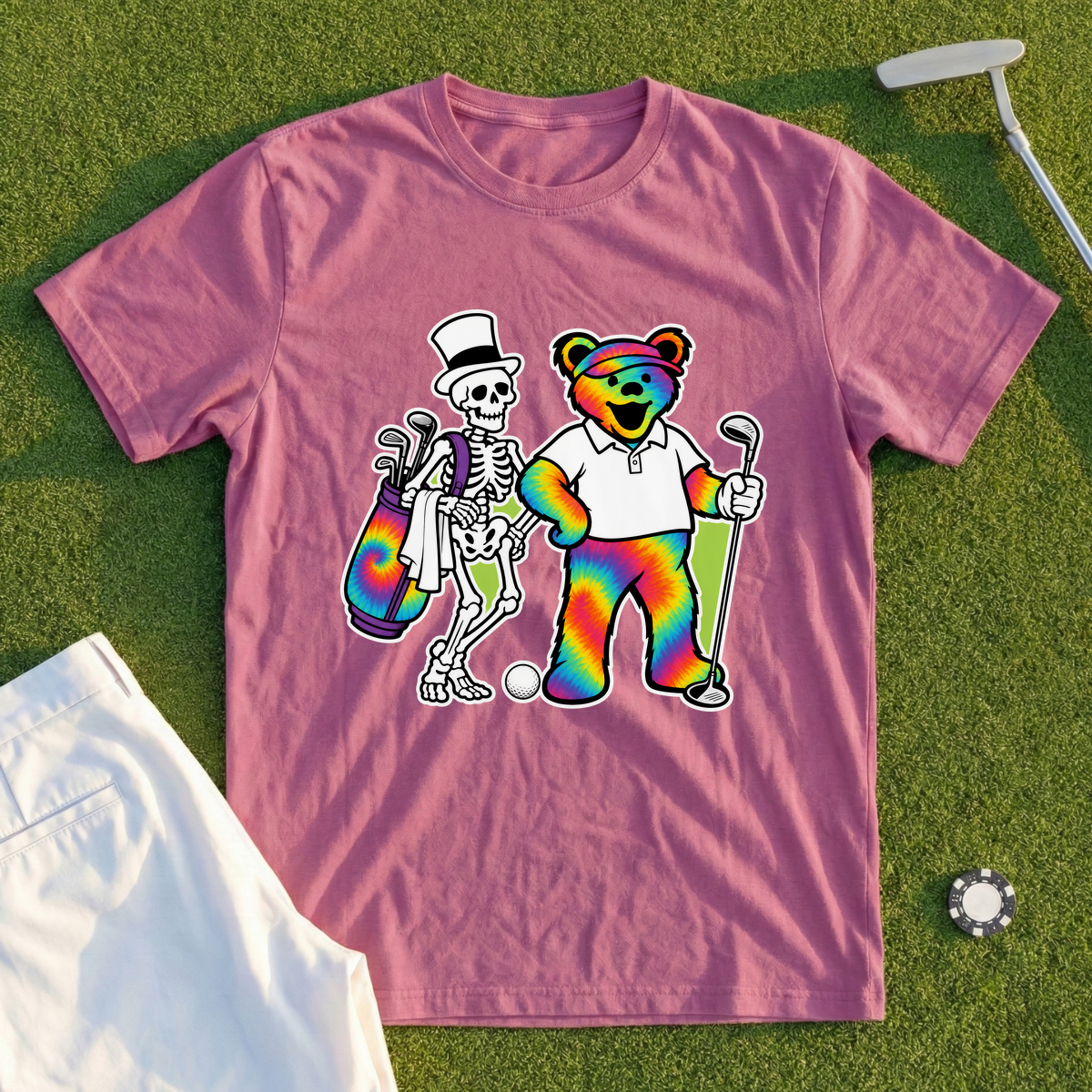 Pro And Caddy Tee
