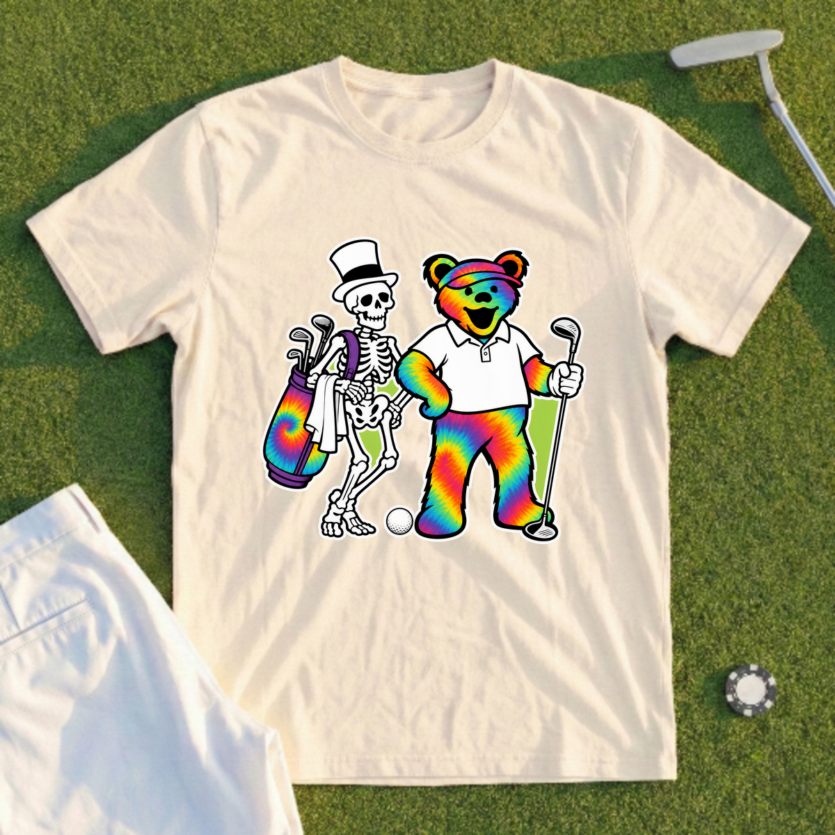 Pro And Caddy Tee