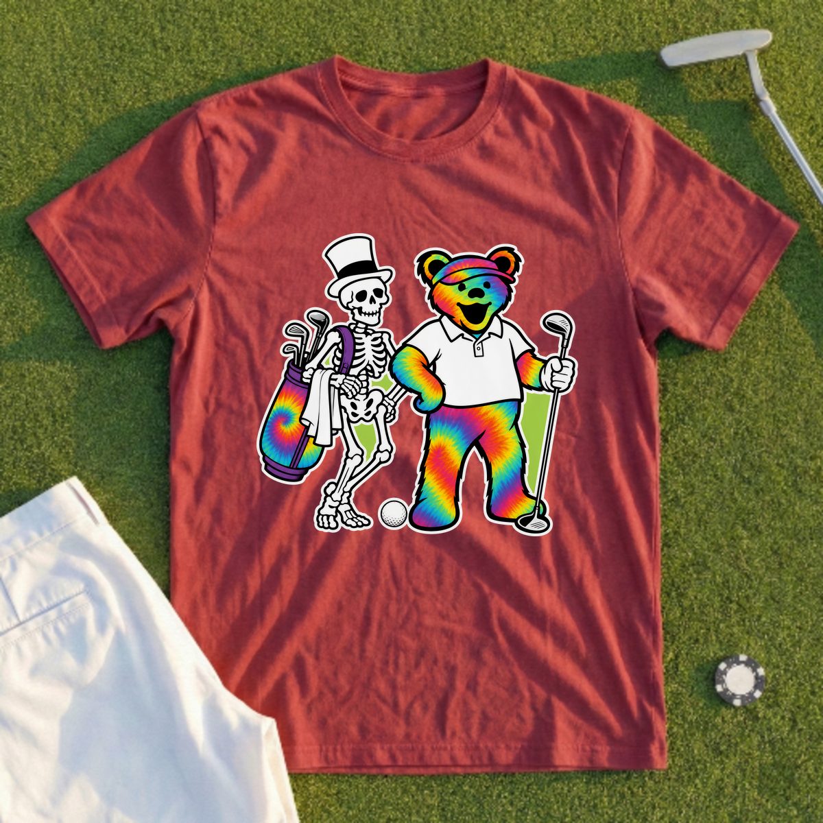 Pro And Caddy Tee