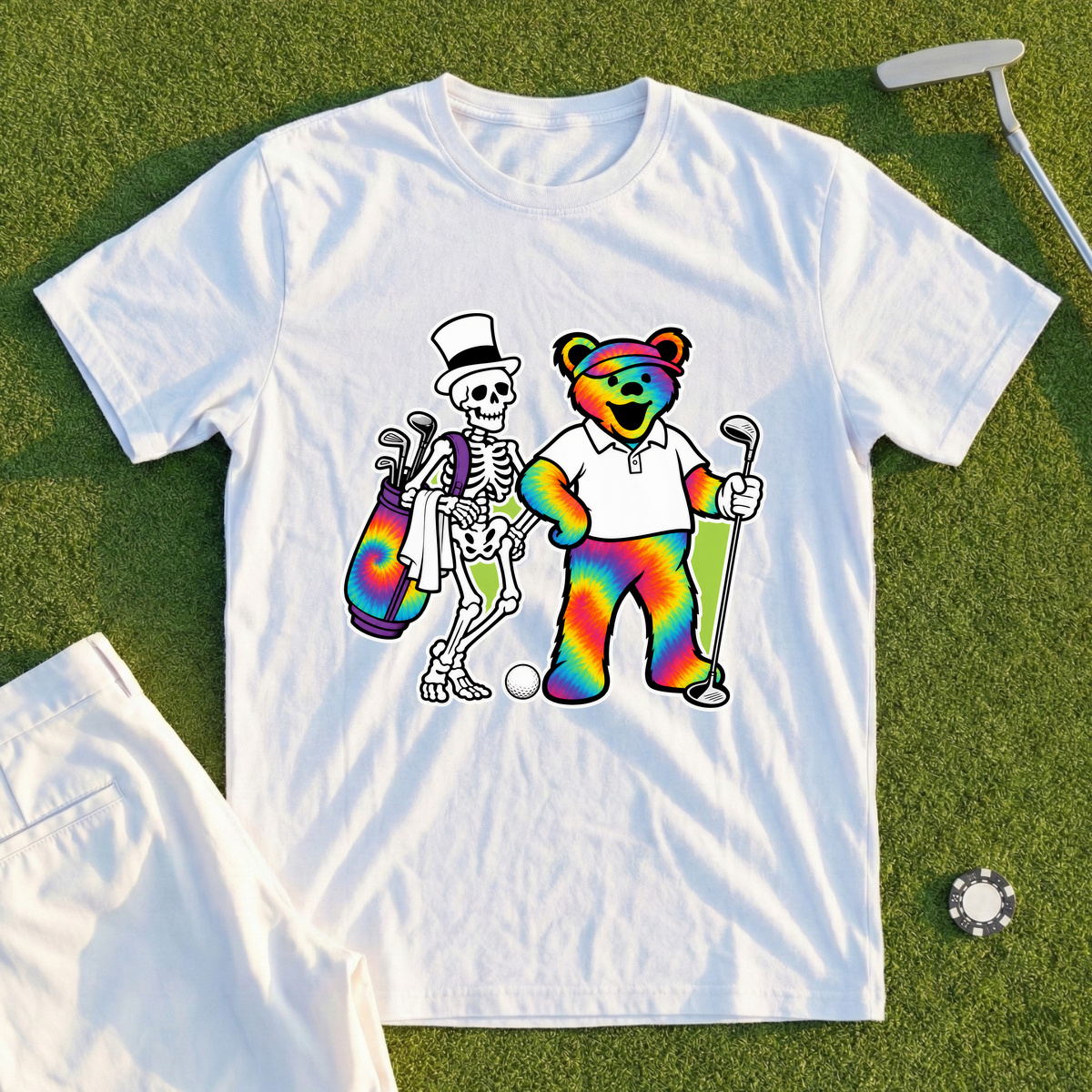 Pro And Caddy Tee