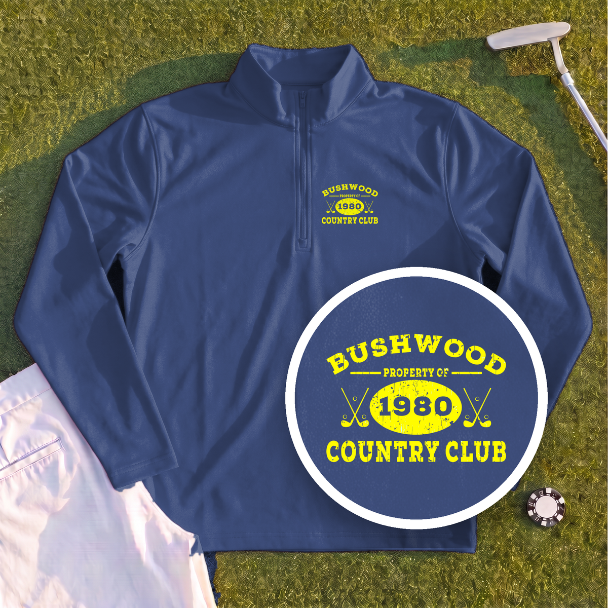 Property Of Bushwood Quarter Zip