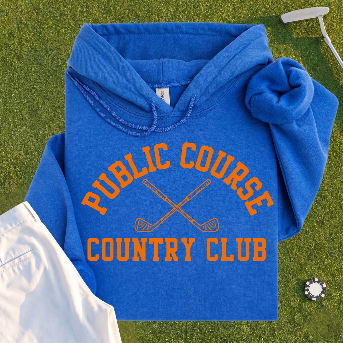 Public Course Country Club Hoodie
