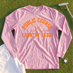 Public Course Country Club Long Sleeve Tee
