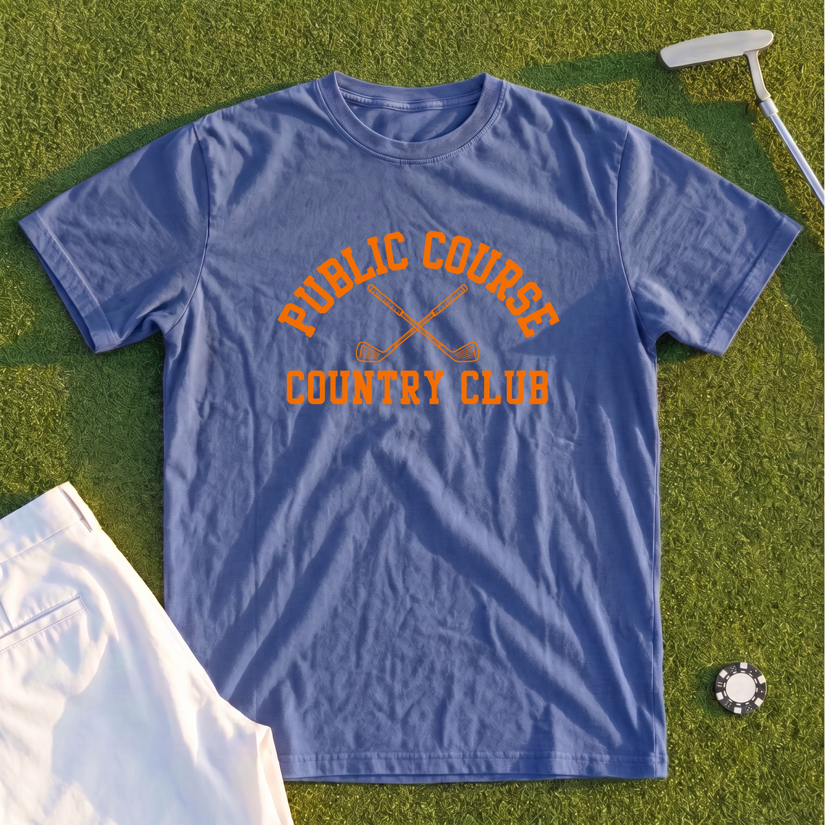 Public Course Country Club Premium Tee