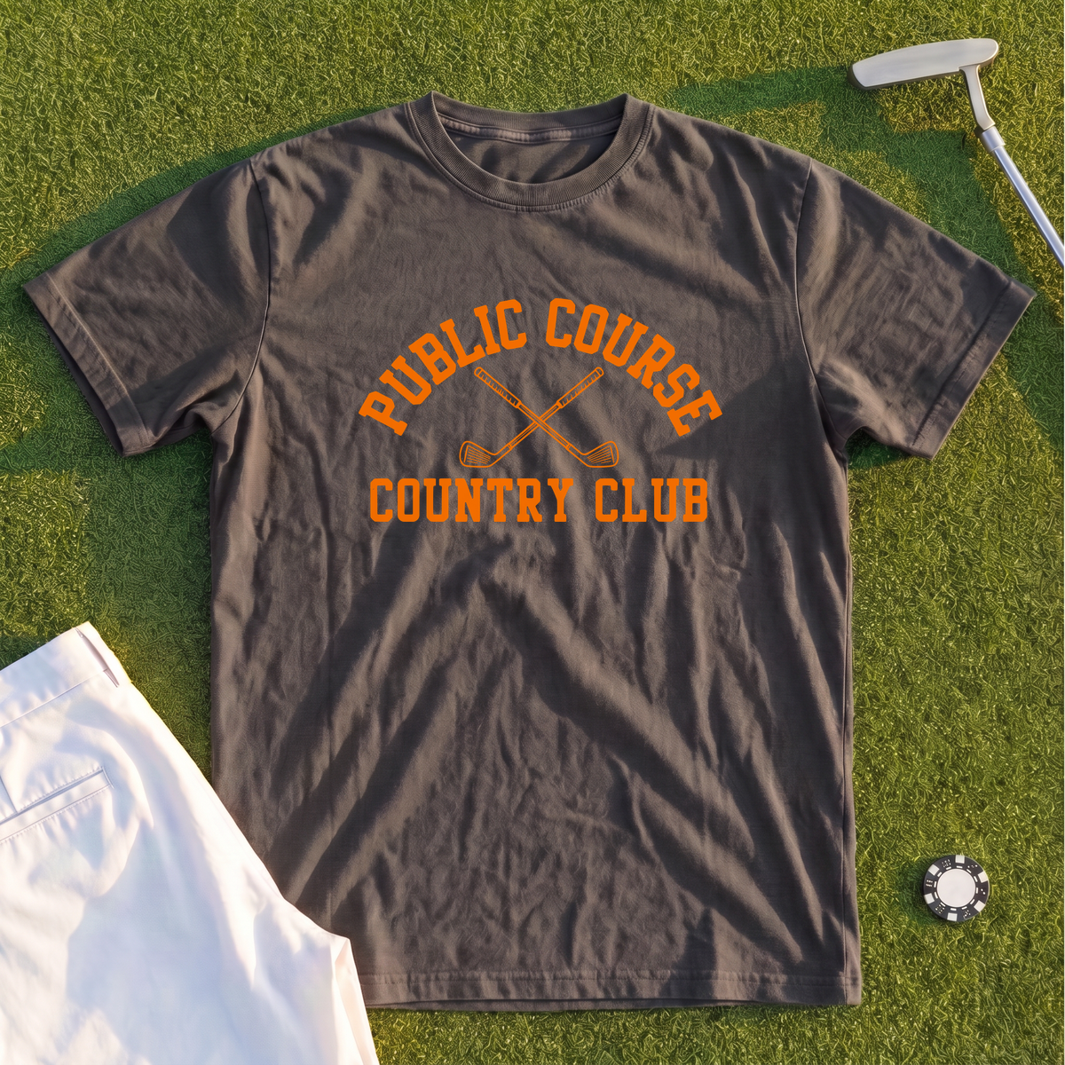 Public Course Country Club Premium Tee