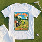 Public Course Country Club Travel Poster Tee