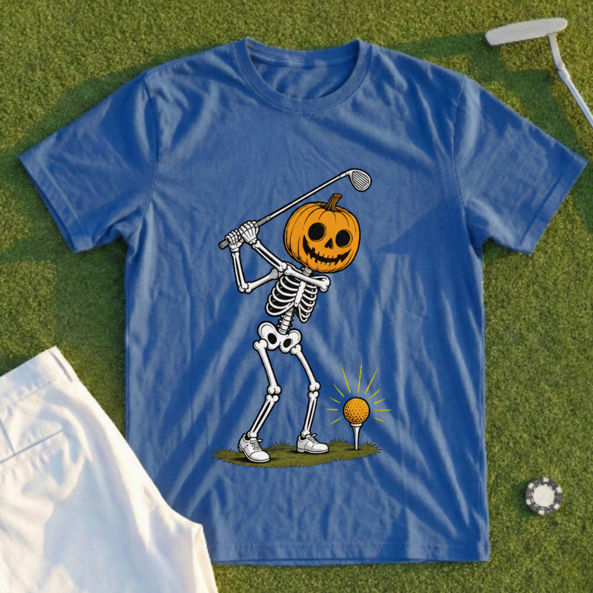 Pumpkin Head Swing Tee