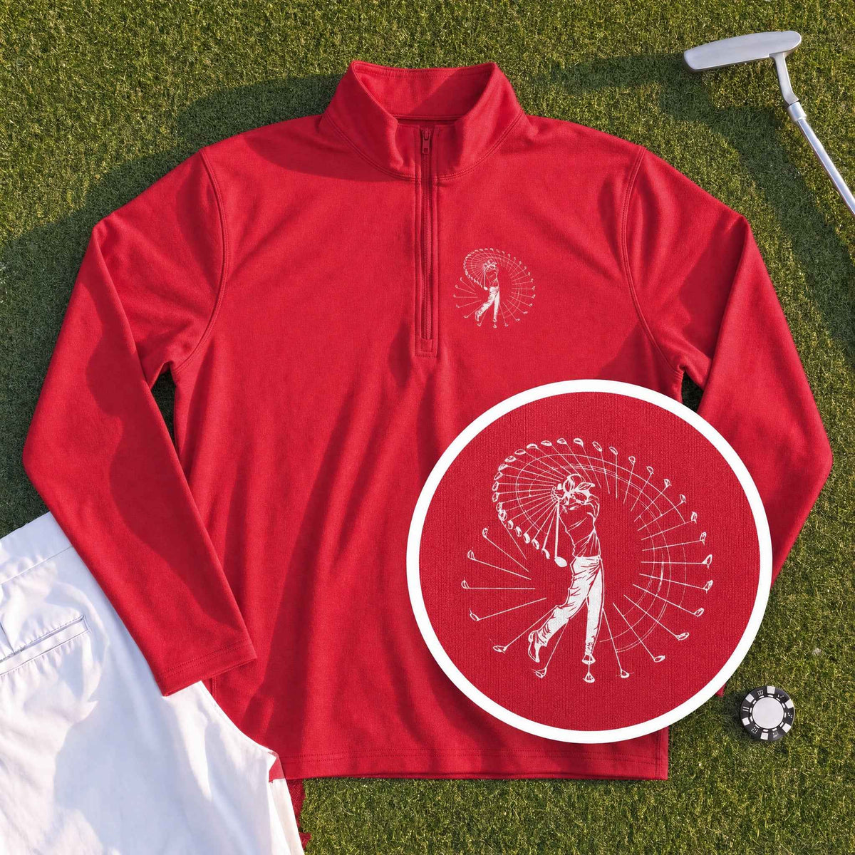 Pure Swing Quarter Zip