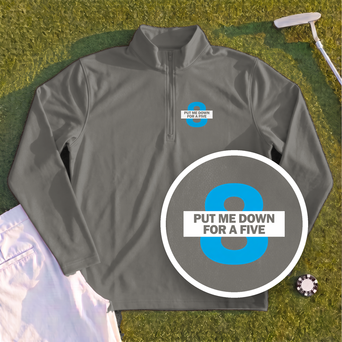 Put Me Down For a Five Quarter Zip
