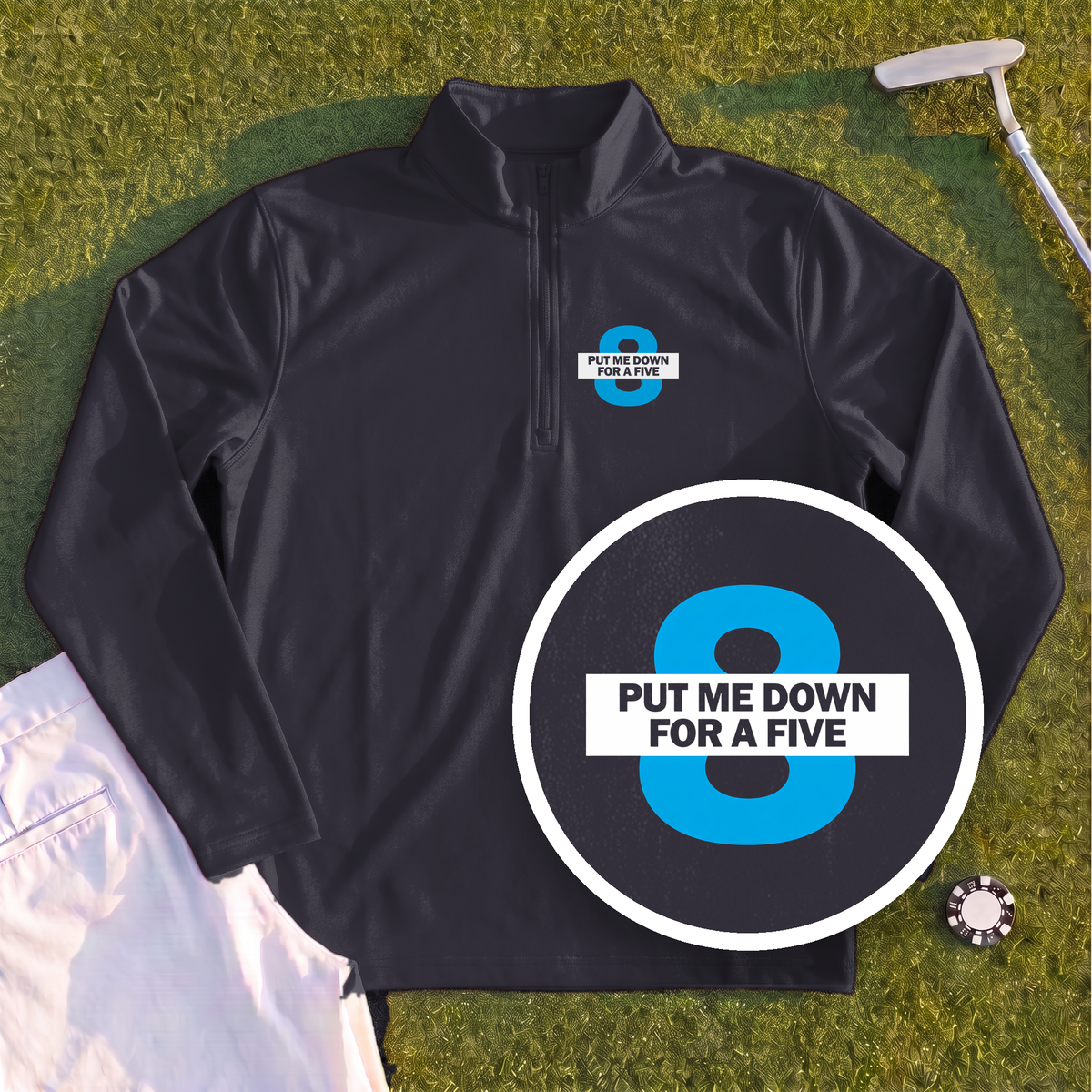 Put Me Down For a Five Quarter Zip