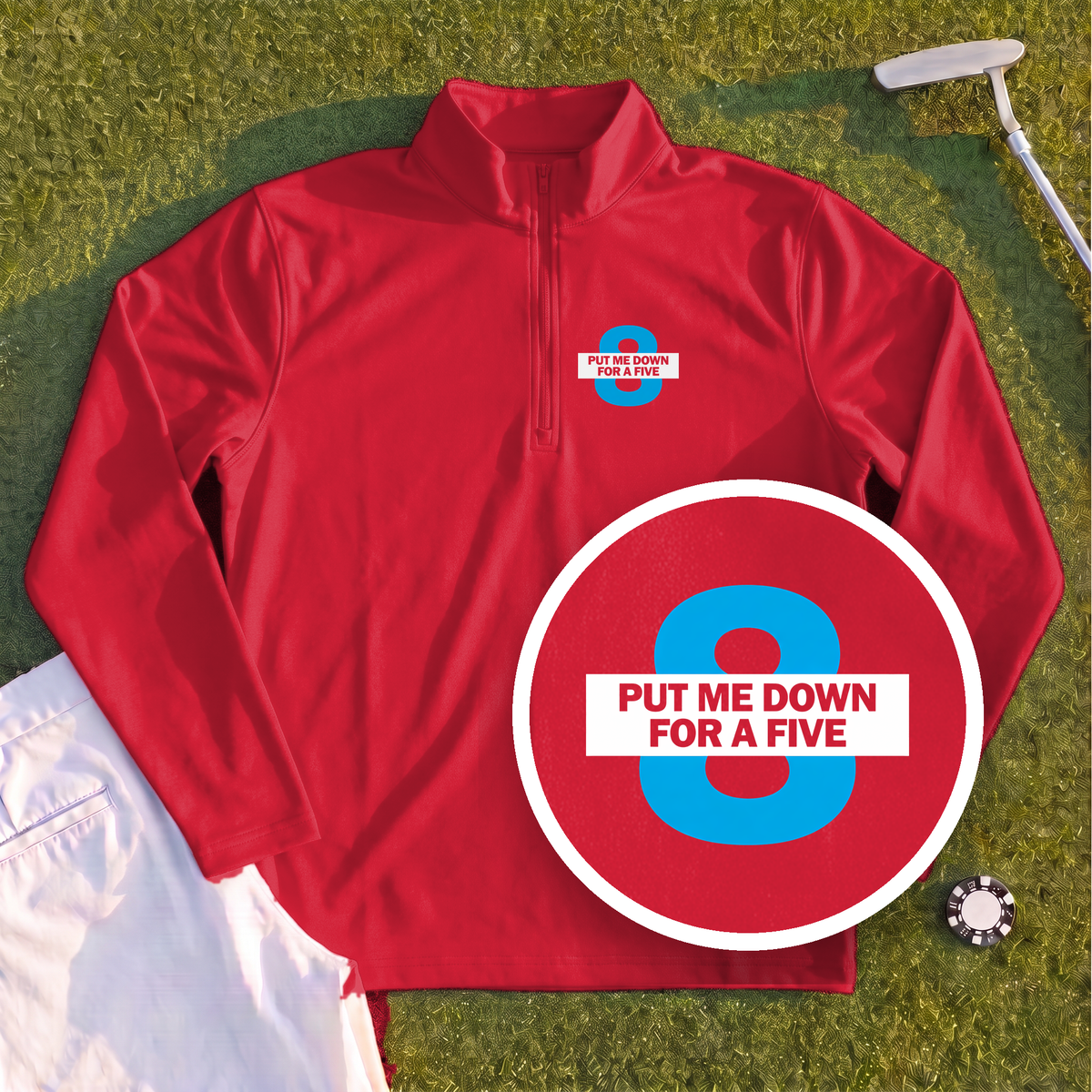 Put Me Down For a Five Quarter Zip