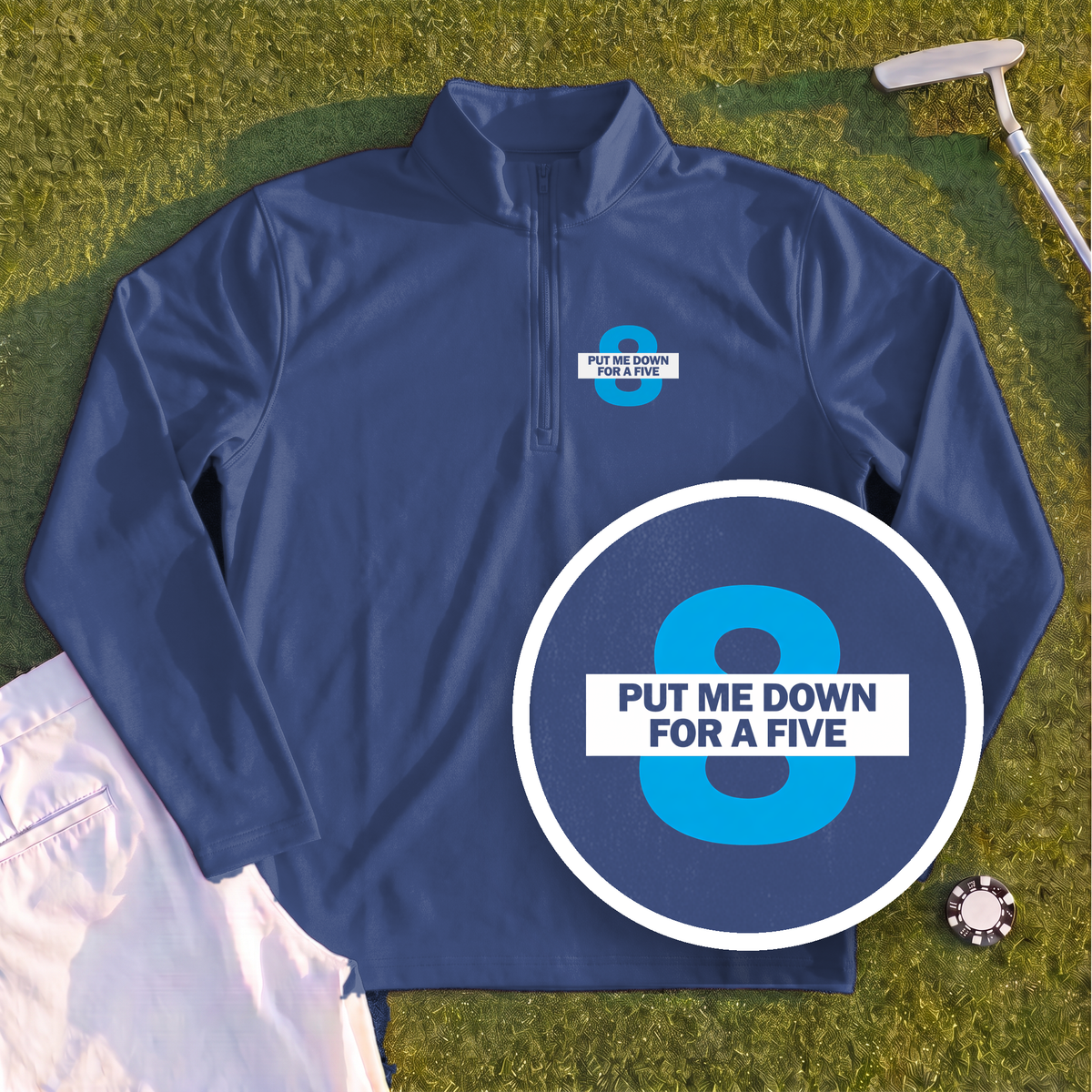 Put Me Down For a Five Quarter Zip