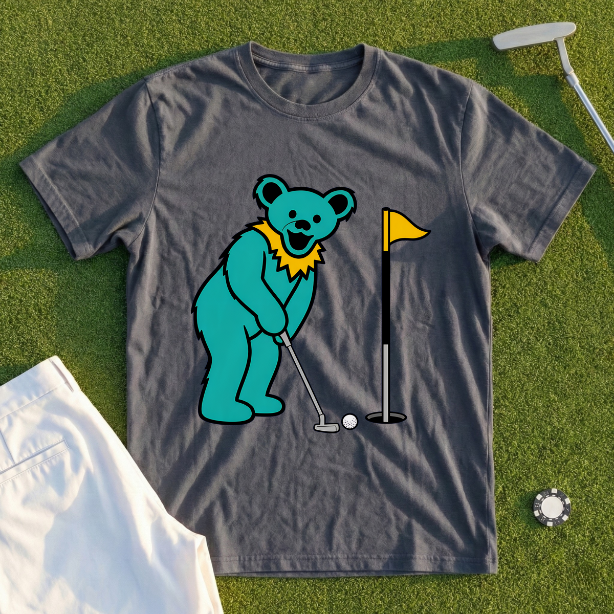 Putting Bear Tee