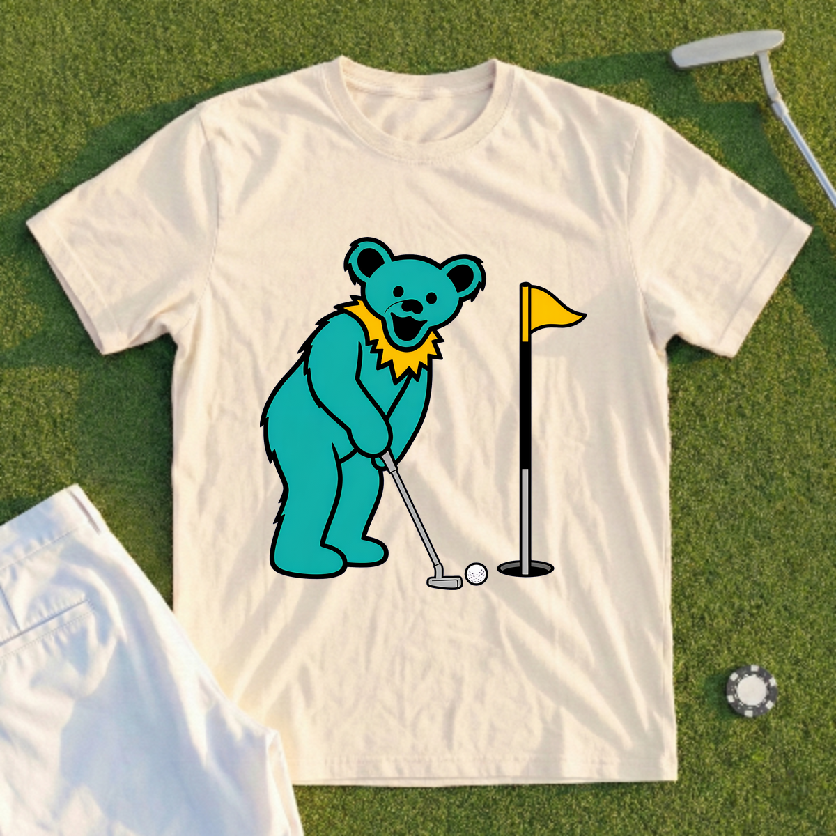 Putting Bear Tee