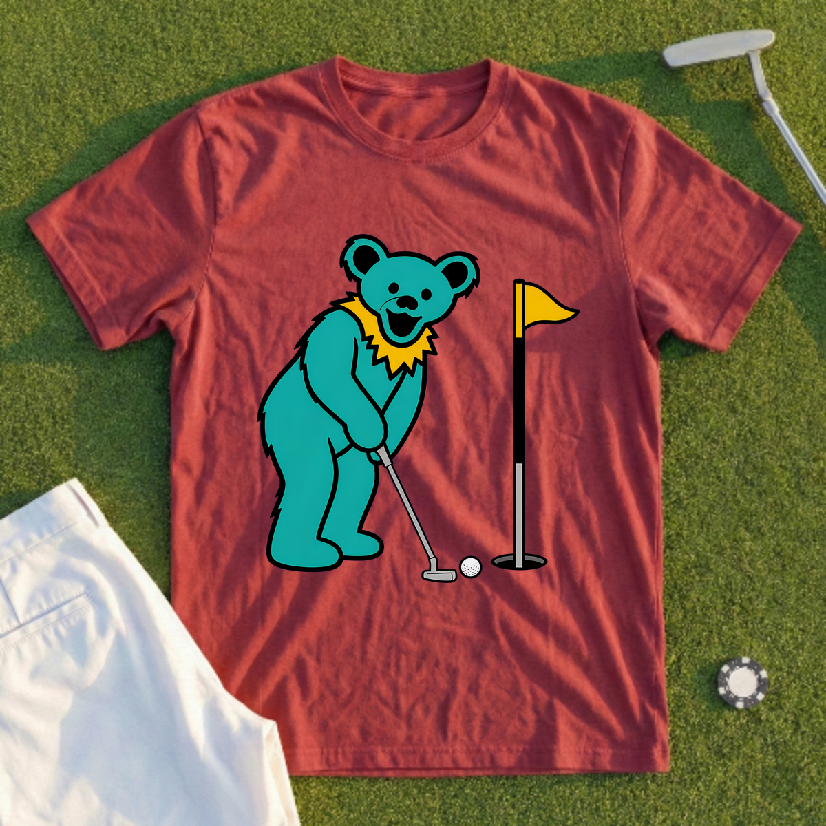 Putting Bear Tee