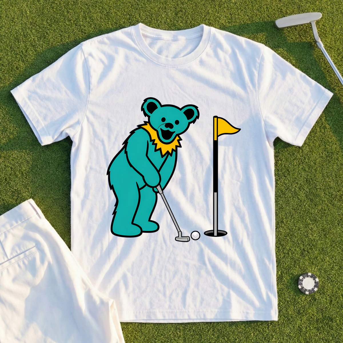 Putting Bear Tee