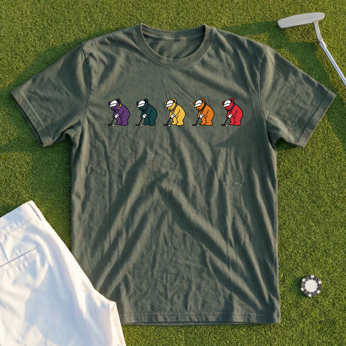 Putting Crew Bears Tee