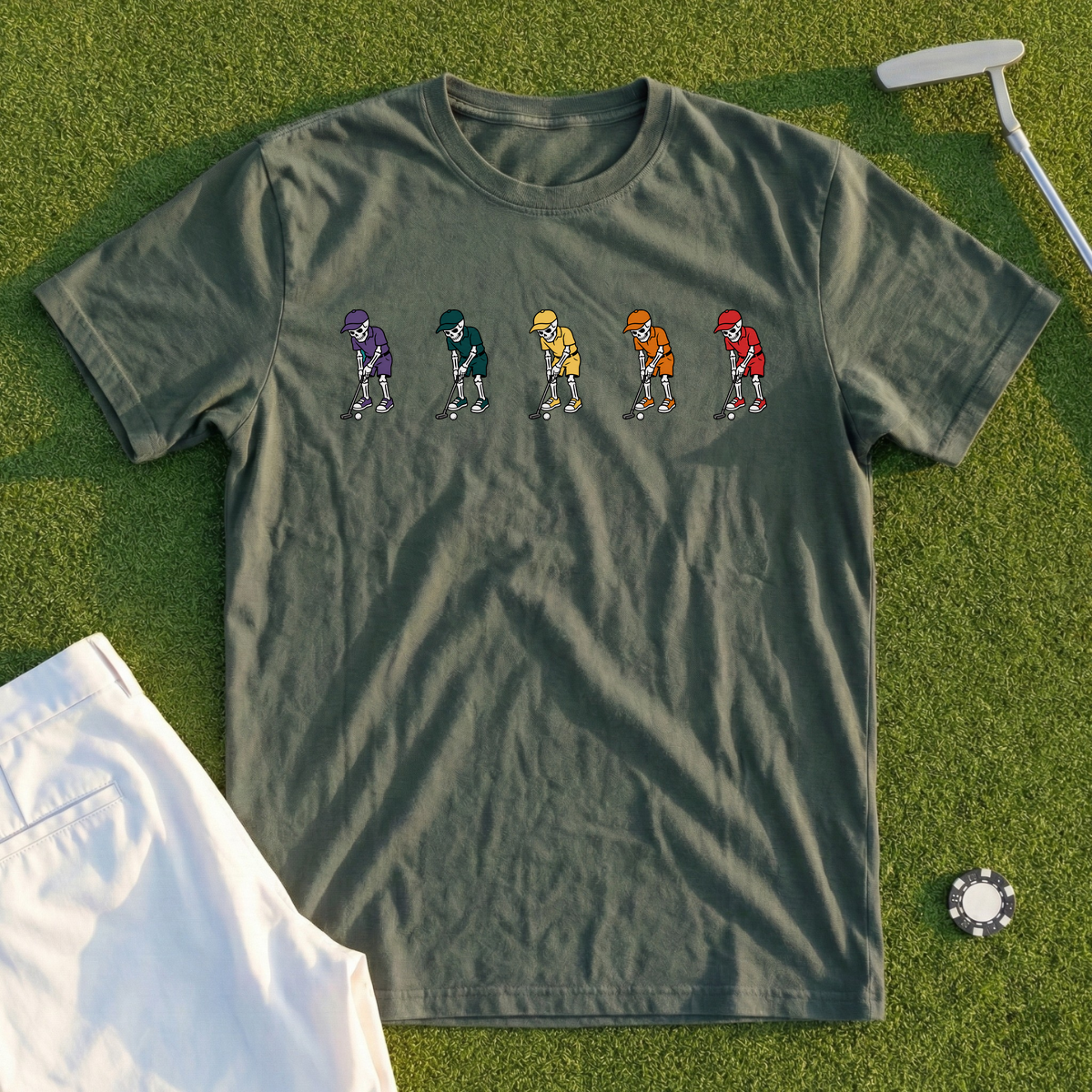 Putting Skeletons Tee