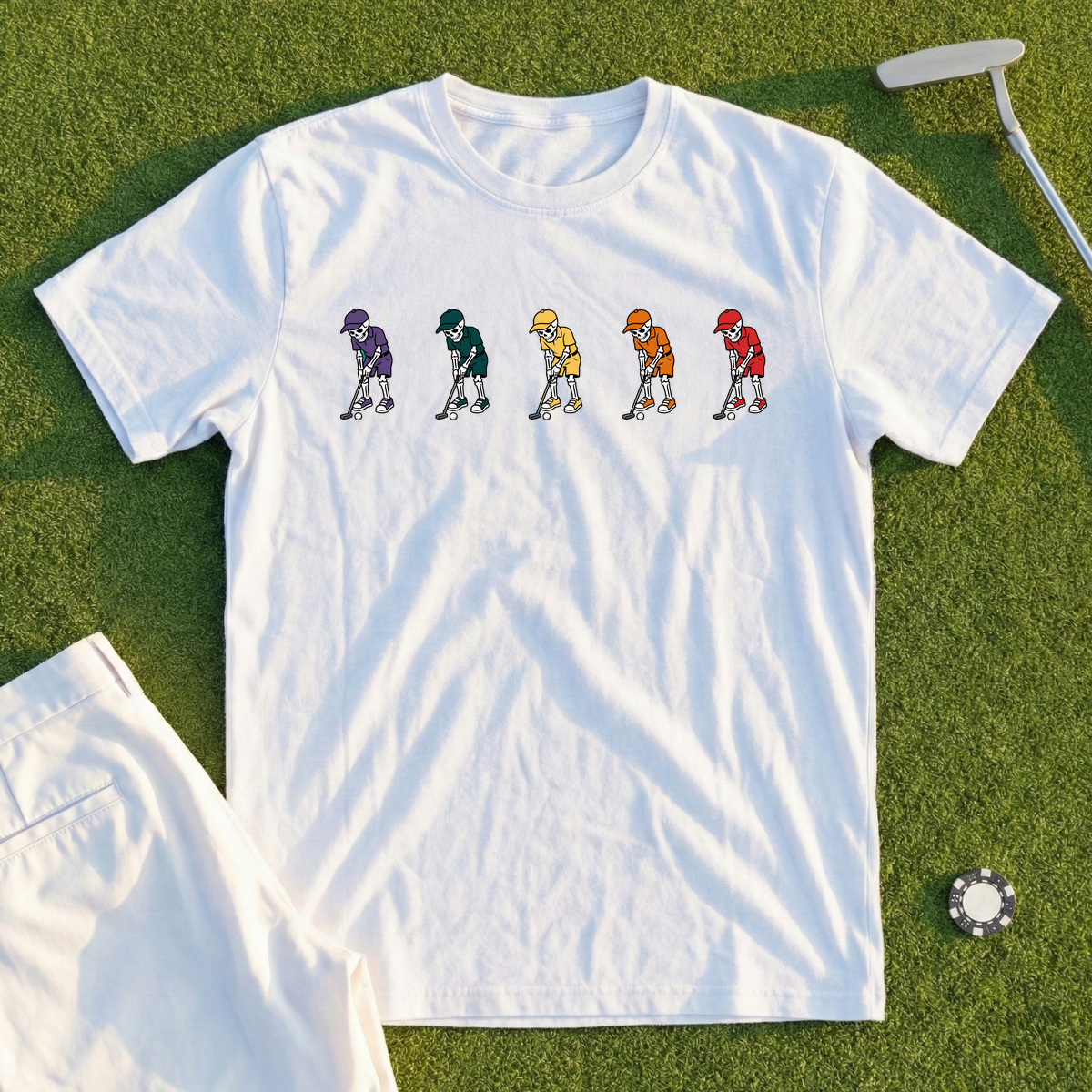 Putting Skeletons Tee