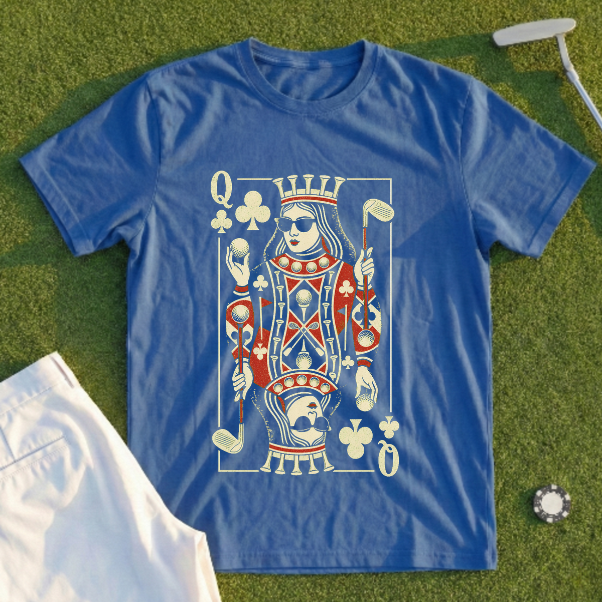 Queen Of Clubs Tee