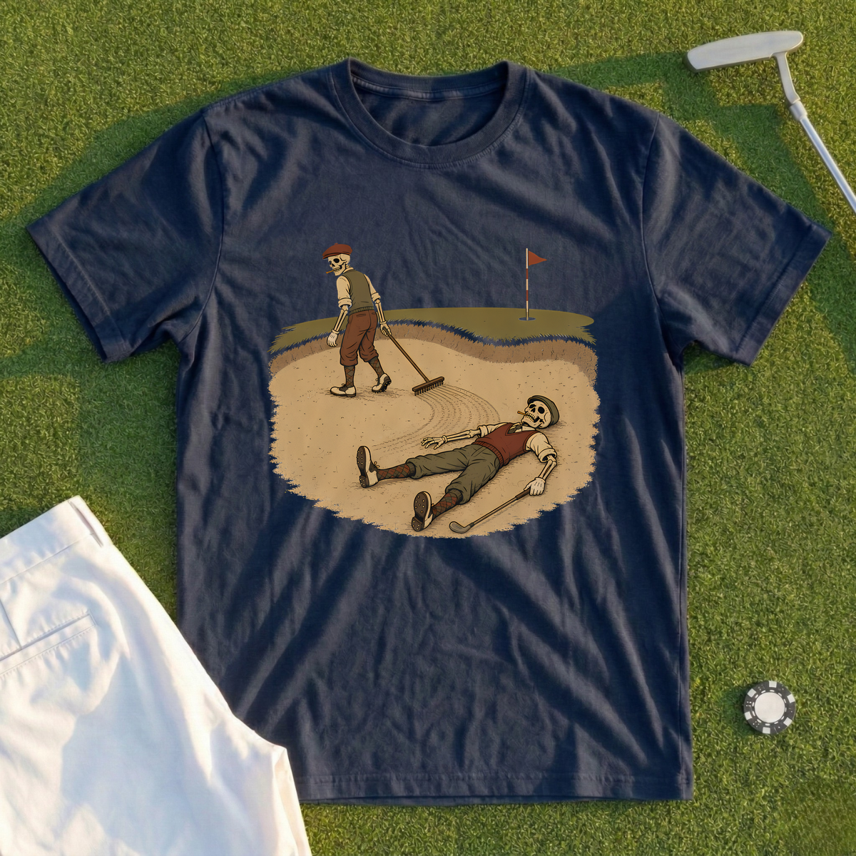 Raked And Left Tee