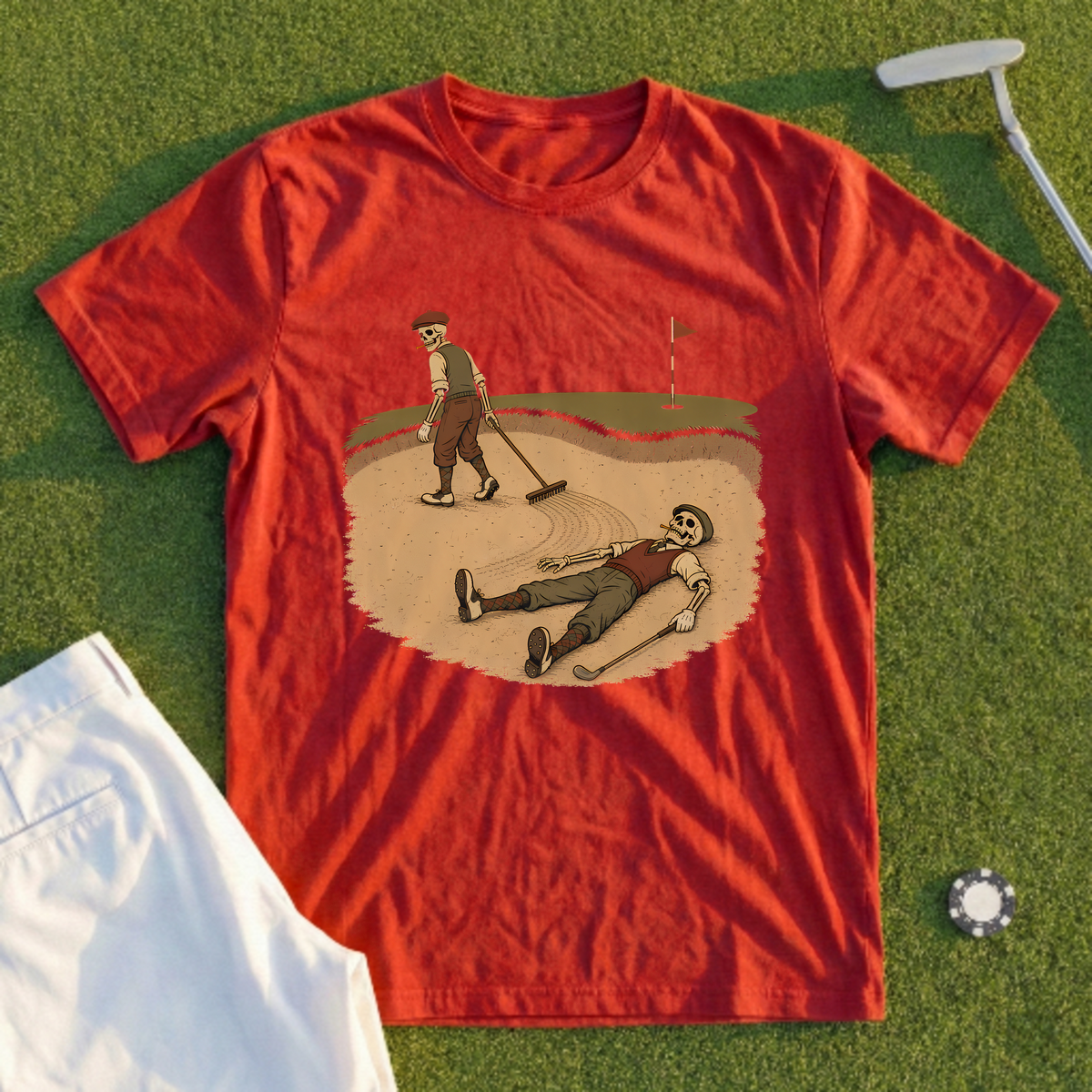 Raked And Left Tee