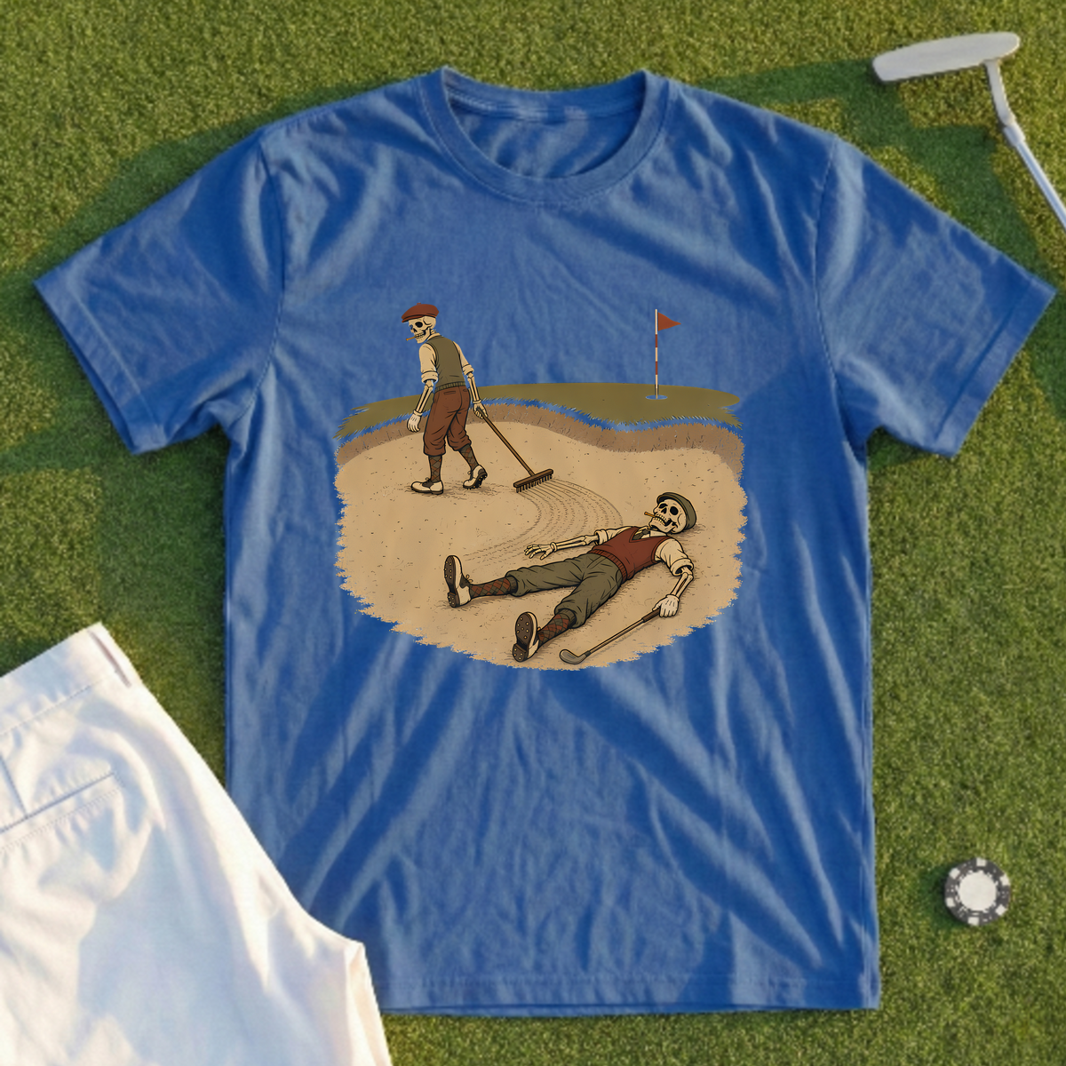 Raked And Left Tee