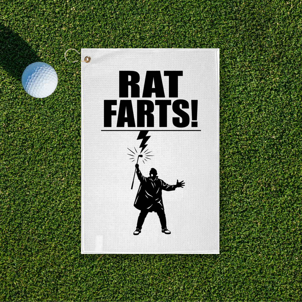 Rat Farts Golf Towel