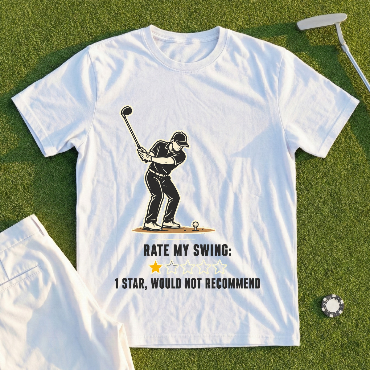 Rate My Swing: 1 Star Tee