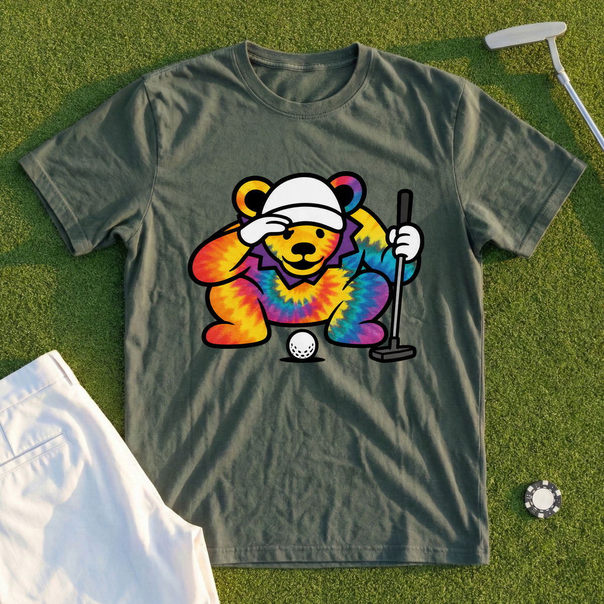Reading The Green Bear Tee